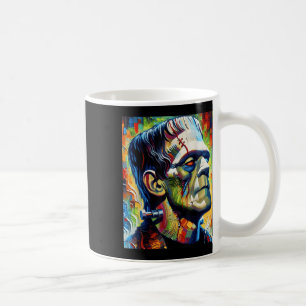Frankenstein Monster And Bride Halloween Matching  Coffee Mug