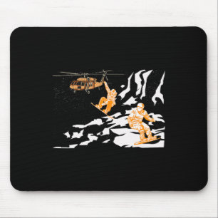 Frankenstein Monster And Bride Halloween Matching  Mouse Pad