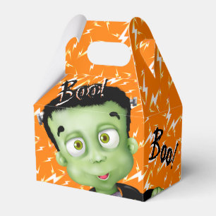 Frankenstein Monster Boo Halloween Party Favour Box