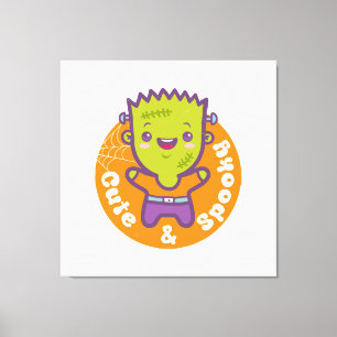 Frankenstein Monster Canvas Print