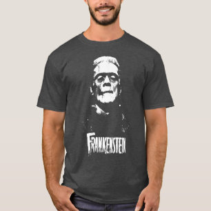 Frankenstein Monster Classic Horror Flick  White T-Shirt