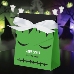 Frankenstein Monster Halloween Baby Shower Favour Box