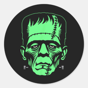 Frankenstein Monster Halloween Costume Classic Round Sticker