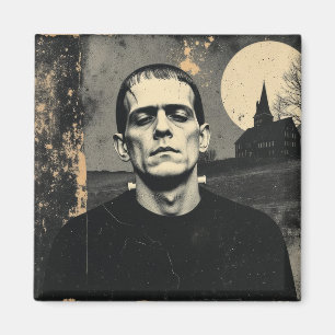 Frankenstein Monster Halloween Magnet