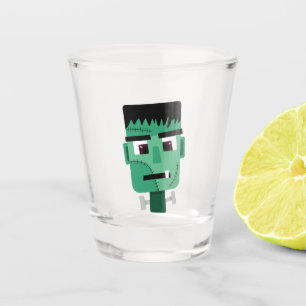 Frankenstein Monster Illustration Shot Glass
