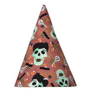 Frankenstein Monster Mash Halloween Birthday Party Hat