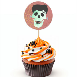 Frankenstein Monster Mash Halloween Party Sticker