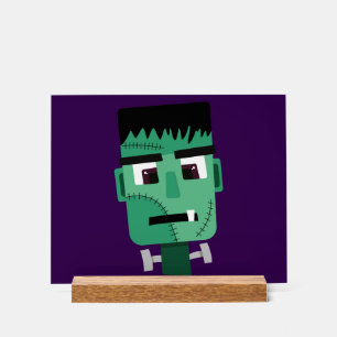 Frankenstein Monster's Head Acrylic Sign