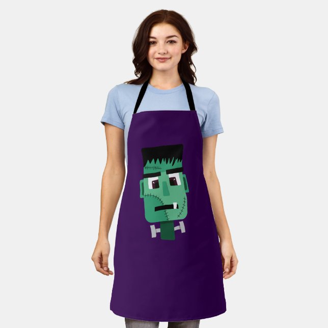 Frankenstein Monster's Head Apron (Worn)