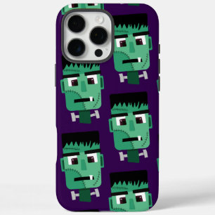 Frankenstein Monster's Head iPhone 16 Pro Max Case