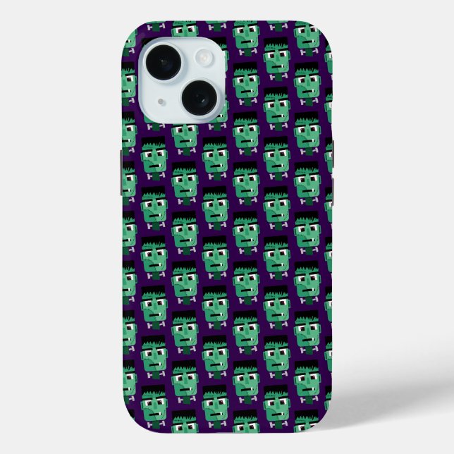 Frankenstein Monster's Head Case-Mate iPhone Case (Back)