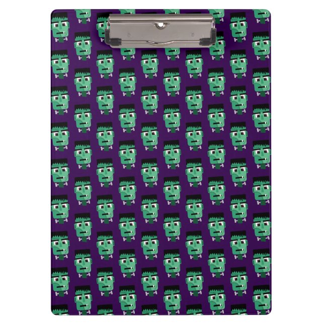 Frankenstein Monster's Head Clipboard (Front)