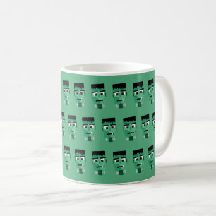 Frankenstein Monster's Head Coffee Mug