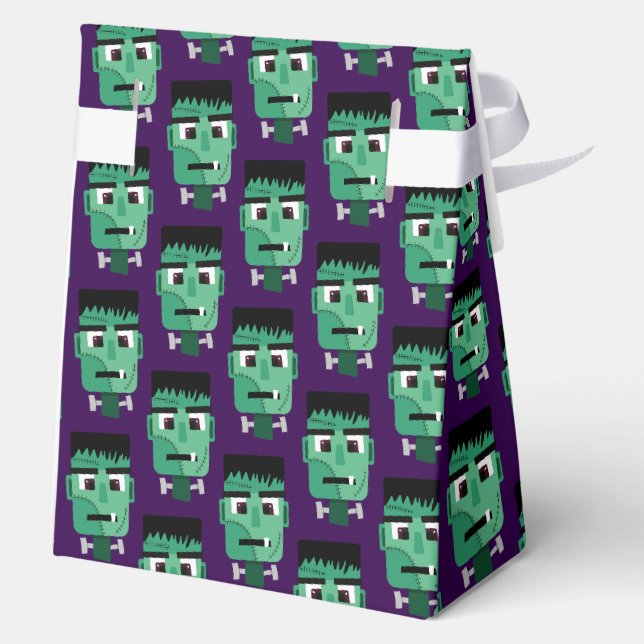 Frankenstein Monster's Head Favour Box (Back)