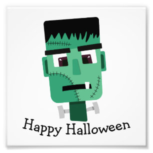 Frankenstein Monster's Head Photo Print