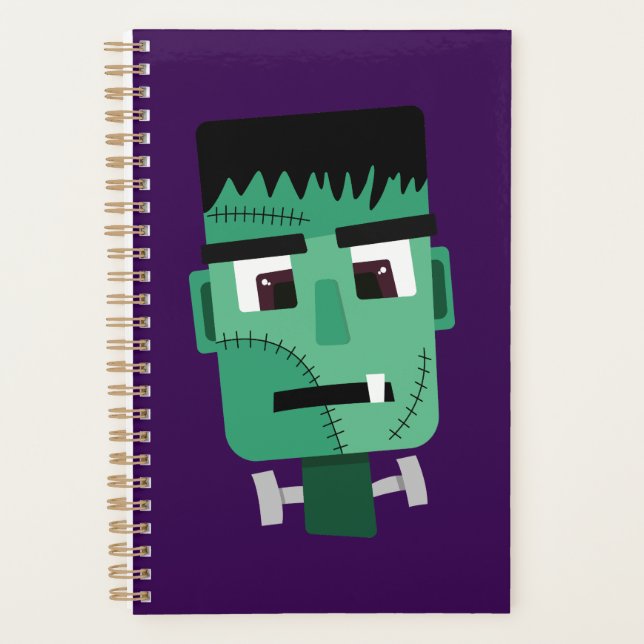Frankenstein Monster's Head Planner (Front)