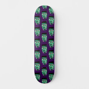 Frankenstein Monster's Head Skateboard