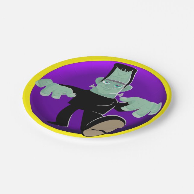 Frankenstein Paper Plates (Angled)