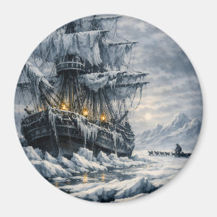 Frankenstein’s Arctic Pursuit by BurnsInHell Magnet