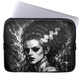 Frankenstein’s Bride — Resurrected by BurnsInHell Laptop Sleeve