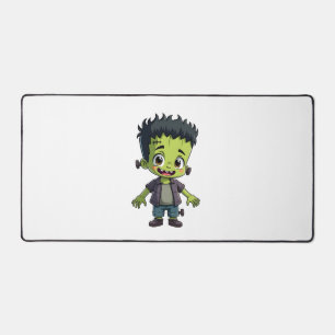 Frankenstein’s Monster – Cute Halloween Cartoon Sh Desk Mat