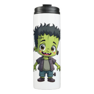 Frankenstein’s Monster – Cute Halloween Cartoon Sh Thermal Tumbler