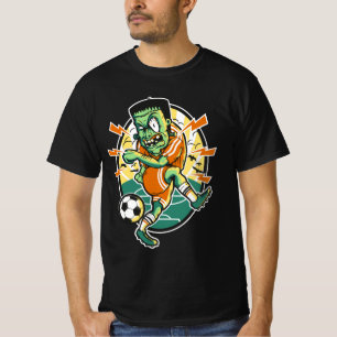Frankenstein’s Soccer Monster – Halloween Sports T-Shirt