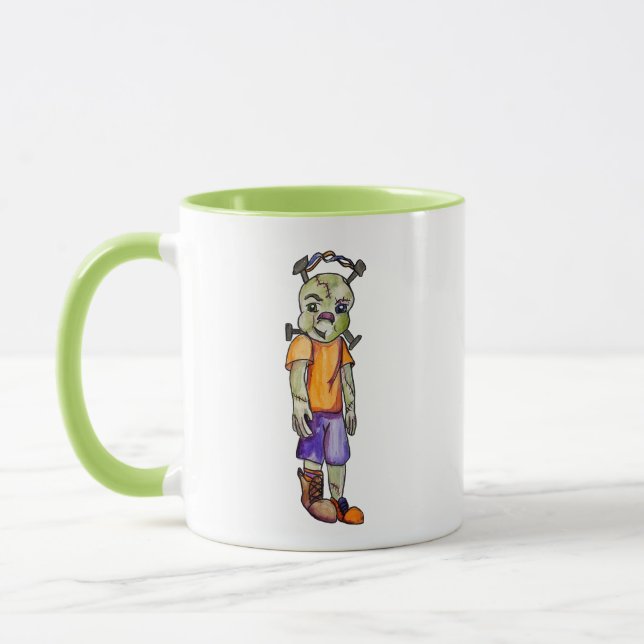Frankenstein’s young monster mug (Left)