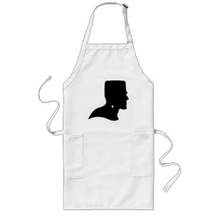 FRANKENSTEIN SILHOUETTE LONG APRON