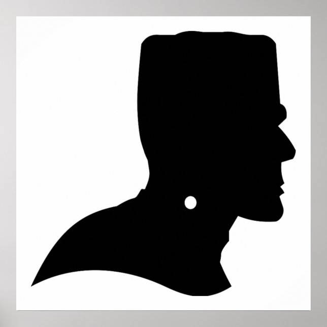 FRANKENSTEIN SILHOUETTE POSTER (Front)