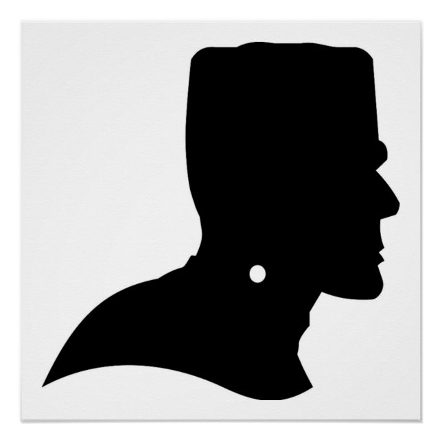 FRANKENSTEIN SILHOUETTE POSTER (Front)