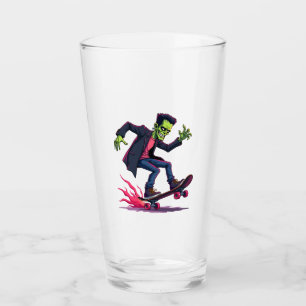 Frankenstein Skater � Cool Halloween Streetwear Sh Glass