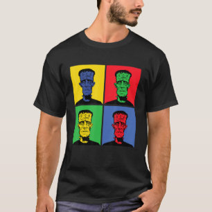 Frankenstein Vintage Retro Pop For Halloween T-Shirt