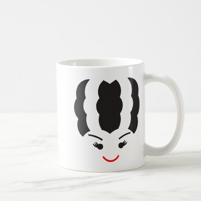 Frankenstein's Bride Monster Halloween Costume 2  Coffee Mug (Right)