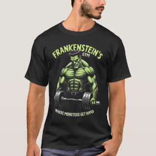 Frankenstein's Gym Monster Muscle T-Shirt