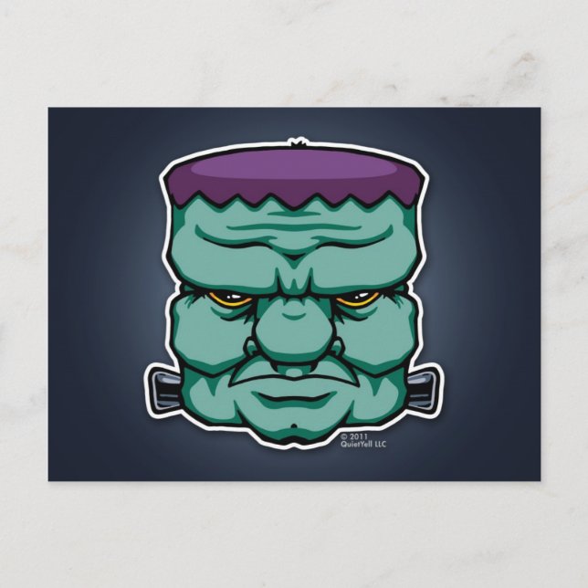 Frankenstein's Monster Postcard (Front)