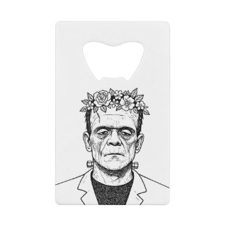 FRankenstien with a flower crown