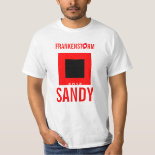 Frankenstorm Sandy Hurricane  Survivor T-Shirt 7