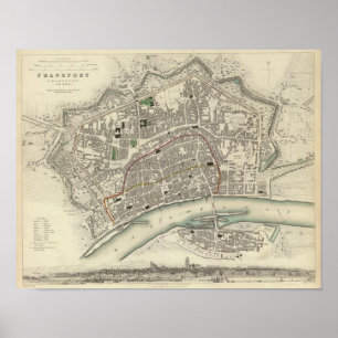 Frankfort Frankfurt am Main Poster