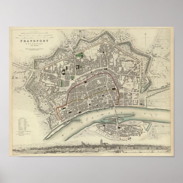 Frankfort Frankfurt am Main Poster (Front)