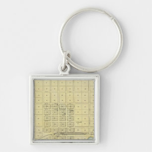 Frankfort, Home City, Bremen, and Herkimer, Kansas Key Ring