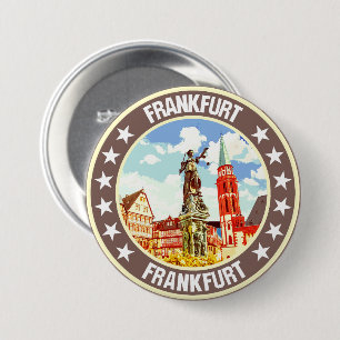 Frankfurt 7.5 cm round badge