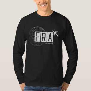 Frankfurt Airport Code Germany Travel T-Shirt