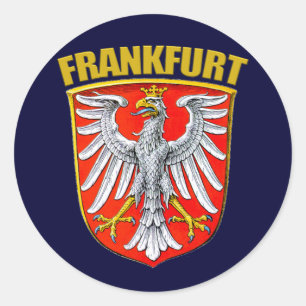 Frankfurt am Main Classic Round Sticker