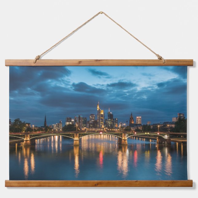 Frankfurt am Main Germany Hanging Tapestry (Front)