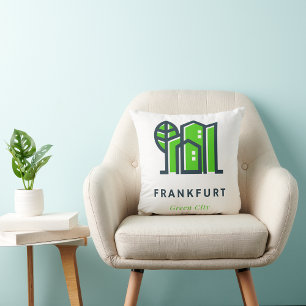 Frankfurt am Main Germany Sustainable Green City Cushion