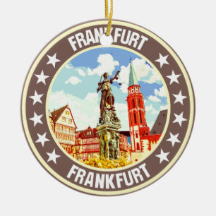 Frankfurt                                          ceramic tree decoration