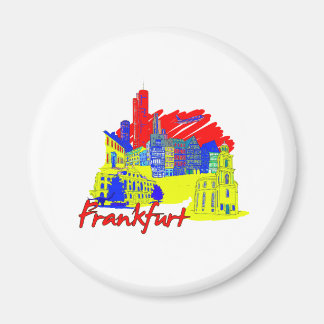 frankfurt city primary travel vacation design.png magnet
