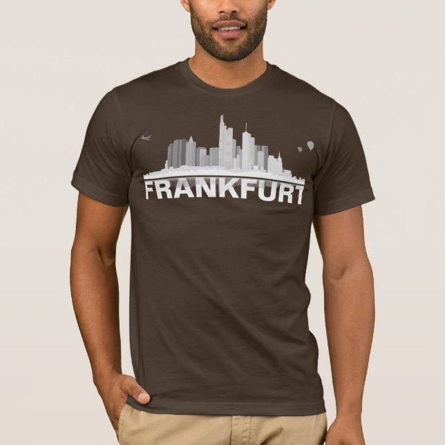 Frankfurt City Skyline Shirt (Front)