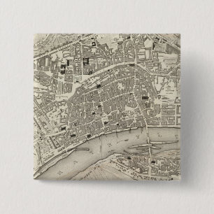 Frankfurt, Germany 15 Cm Square Badge